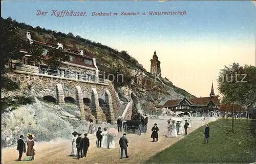 Kyffhaeuser Denkmal Sommer Winterwirtschaft Kat. Bad Frankenhausen