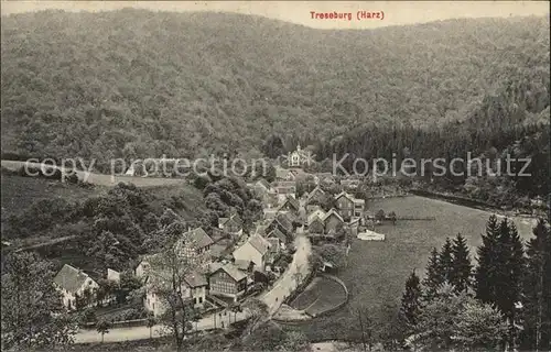 Treseburg Harz Ortsansicht Kat. Treseburg