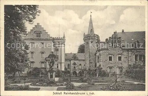 Bad Friedrichroda Schloss Reinhardsbrunn Kat. Friedrichroda