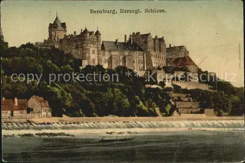 Bernburg Saale Herzoegliches Schloss Kat. Bernburg