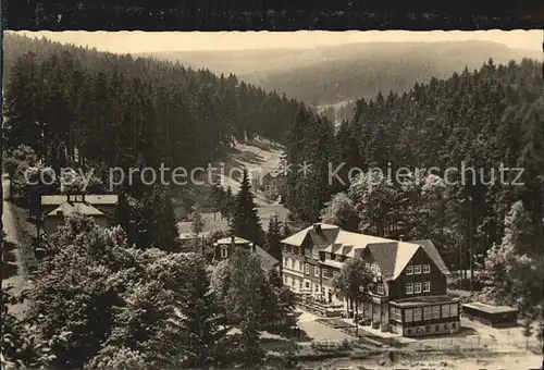 Friedrichroda Blick zum kuehlen Tal Kat. Friedrichroda