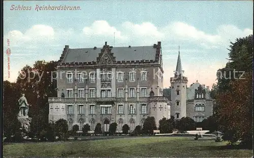 Friedrichroda Schloss Reinhardsbrunn Kat. Friedrichroda