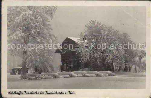 Friedrichroda Waldkaffee Tanzbuche Kat. Friedrichroda