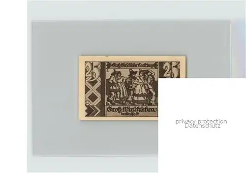 Ploetzkau Grosswirschleben 25 Pfennig Kat. Ploetzkau