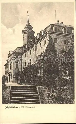 Rossleben Klosterschule Kat. Rossleben