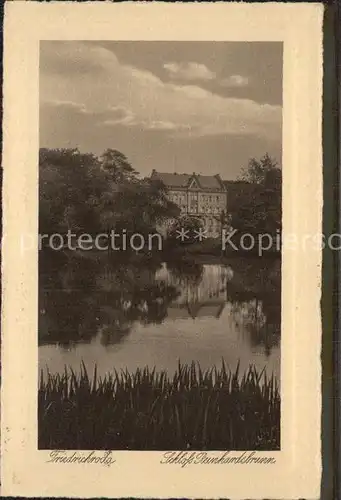 Friedrichroda Schloss Reinhardsbrunn Kat. Friedrichroda