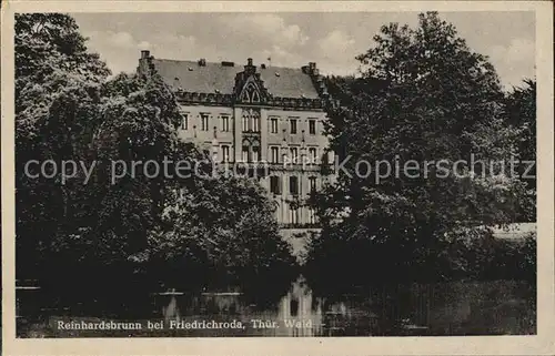 Reinhardsbrunn Schloss Kat. Friedrichroda
