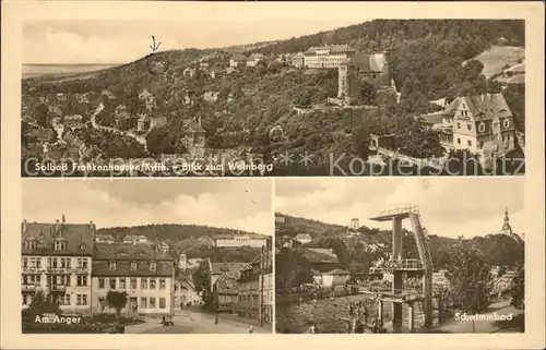 Frankenhausen Bad Weinberg Am Anger Schwimmbad  Kat. Bad Frankenhausen