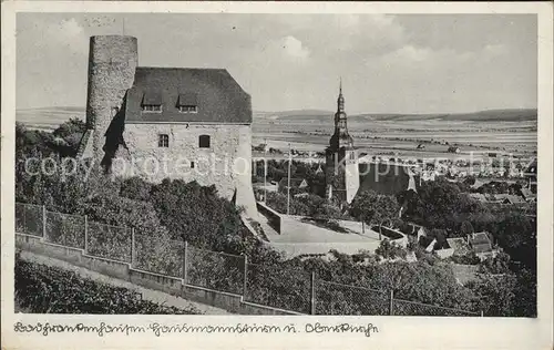 Bad Frankenhausen Burg  Kat. Bad Frankenhausen