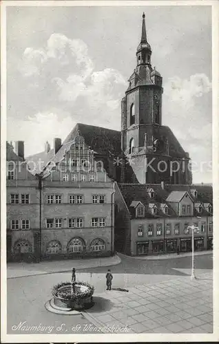 Naumburg Saale Sankt Wenzelskirche Kat. Naumburg