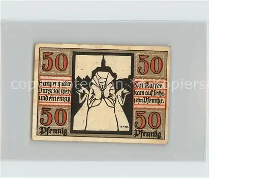 Naumburg Saale 50 Pf Frau / Naumburg /Burgenlandkreis LKR