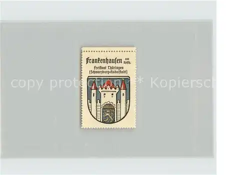 Bad Frankenhausen Wappen Kat. Bad Frankenhausen