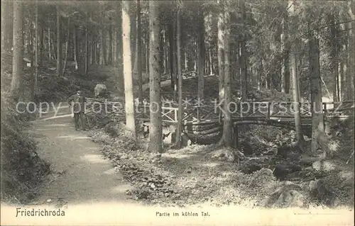 Friedrichroda Partie im kuehlen Tal  Kat. Friedrichroda