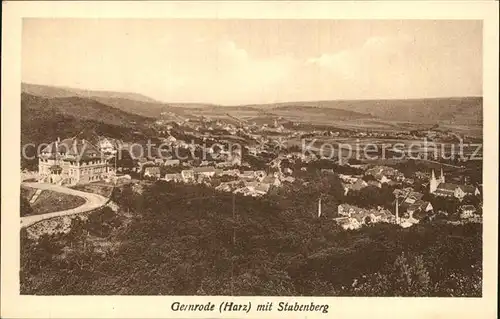 Gernrode Harz Stubenberg Kat. Gernrode Harz