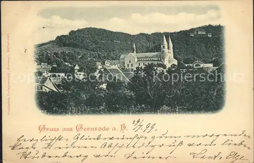 Gernrode Harz Stiftskirche Sankt Cyriaki Kat. Gernrode Harz