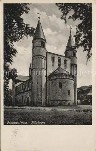 Gernrode Harz Stiftskirche Kat. Gernrode Harz