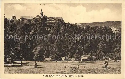 Rudolstadt Schloss Schwarzburg Kat. Rudolstadt