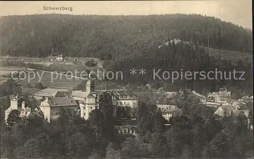 Schwarzburg Thueringer Wald Schloss Kat. Schwarzburg