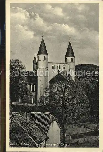 Gernrode Harz Stiftskirche Sankt Cyriaki Kat. Gernrode Harz