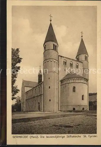 Gernrode Harz Stiftskirche Sankt Cyriaki Kat. Gernrode Harz