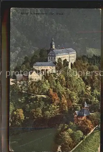 Schwarzburg Thueringer Wald Schloss Kat. Schwarzburg