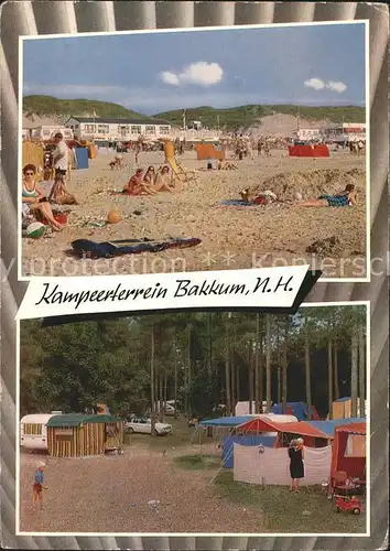 Bakkum Kampeerterrein Camping Strand  Kat. Castricum