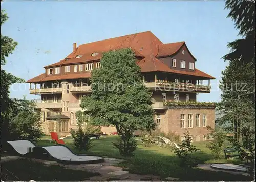 Rodt Lossburg Sanatorium Hohenrodt Kat. Lossburg