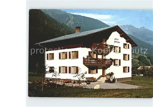 Partenen Vorarlberg Haus Montafon  Kat. Gaschurn