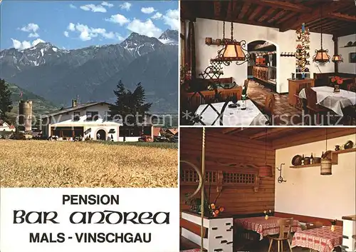 Mals Suedtirol Pension Bar Andrea Kat. Mals Vinschgau