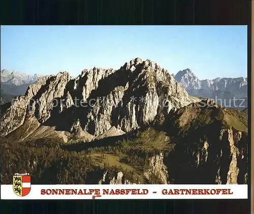 Kaernten Gartnerkofel Sonnenalpe Nassfeld Kat. Villach