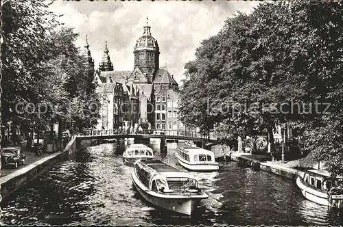 Amsterdam Niederlande Voorburgwal Kat. Amsterdam