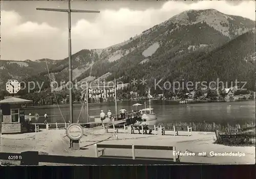 Erlaufsee Hafen Kat. Mariazell