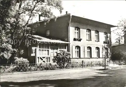 Graal-Mueritz Ostseebad Schwesternerholungsheim Haus Ina / Seeheilbad Graal-Mueritz /Bad Doberan LKR