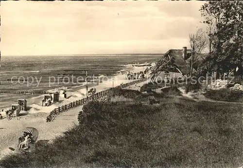 Ahrenshoop Ostseebad Strand Steilkueste / Ahrenshoop /Nordvorpommern LKR