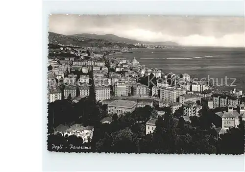 Pegli Panorama Kat. Genua Genova