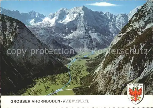 Ahornboden Grosser Ahornboden Karwendel Max Kofler Gaestehaus Kat. Vomp Tirol