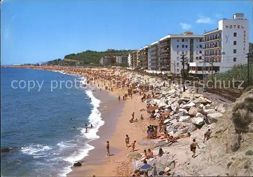 Canet de Mar Strand Costa Dorada Kat. Barcelona Cataluna