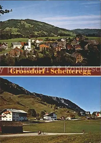 Grossdorf Kals Schetteregg Bregenzerwald Kat. Kals Grossglockner