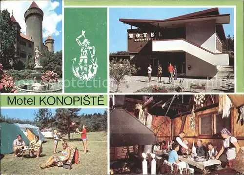 Konopiste Tschechien Motel Schloss Camping Kat. Tschechische Republik