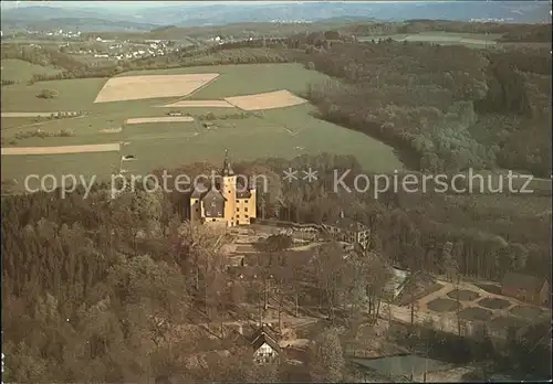 Schloss Homburg Museum Fliegeraufnahme Kat. Nuembrecht