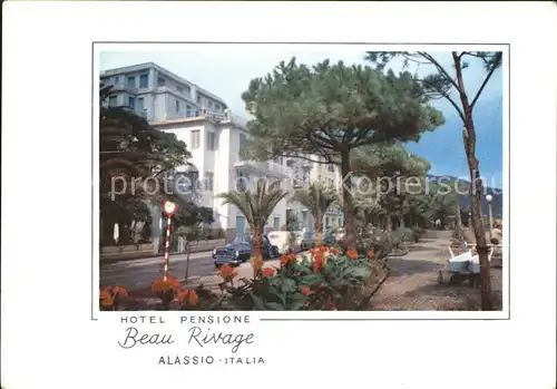 Alassio Hotel Pensione Beau Rivage Kat. 