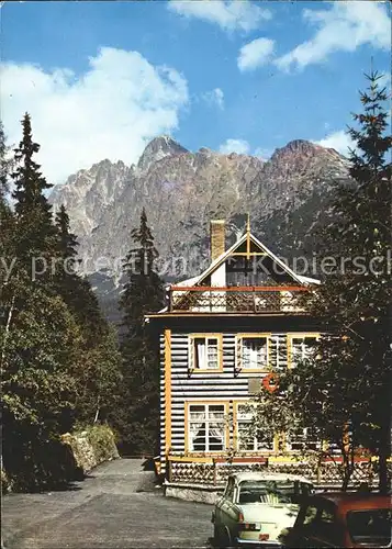 Vysoke Tatry Bilikova chata Kat. Slowakische Republik