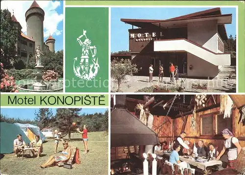 Konopiste Tschechien Schloss Motel Konopiste Autocamping Scheune Kat. Tschechische Republik