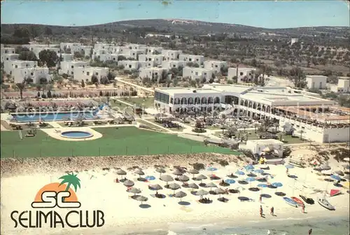 Tunesien Hotel Selima Club Port El Kantaou Fliegeraufnahme Kat. Tunesien
