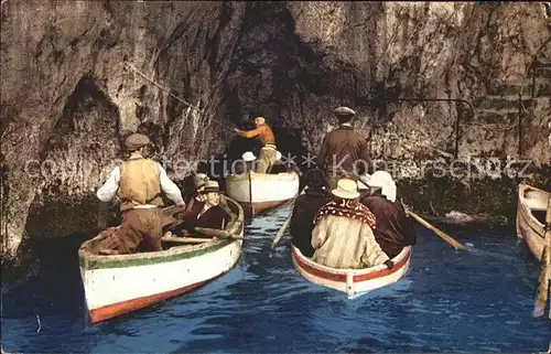 Capri Ingresso alla Grotta Azzurra Kat. Golfo di Napoli