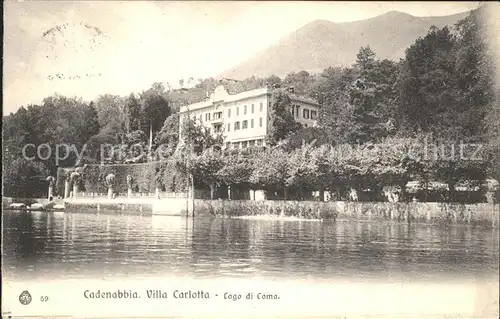 Cadenabbia Lago di Como Villa Carlotta Kat. Griante