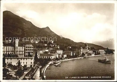 Gardone Riviera Lago di Garda  Kat. Italien