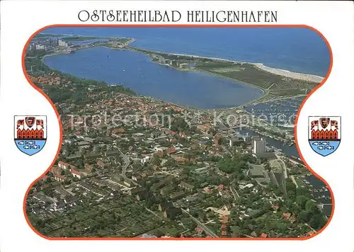 Heiligenhafen Ostseebad Fliegeraufnahme Kat. Heiligenhafen