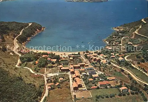 Italien Isola Elba Residence Bagnaia Lido Fliegeraufnahme Kat. Italien