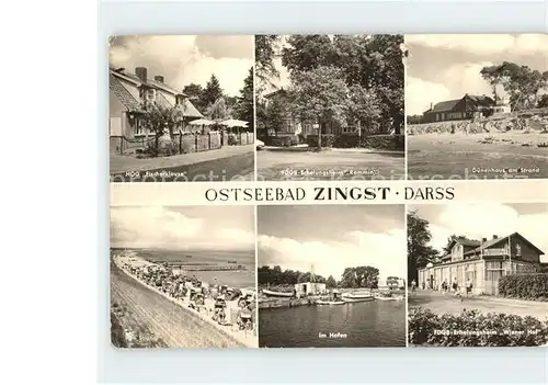 Zingst Ostseebad Hafen Duenenhaus / Zingst Darss /Nordvorpommern LKR